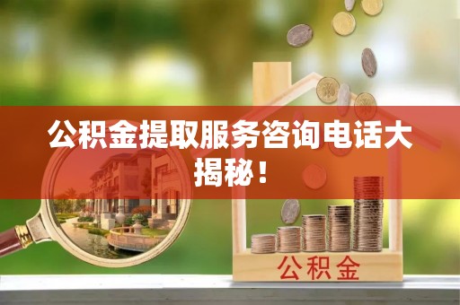 朔城公积金提取服务咨询电话大揭秘！